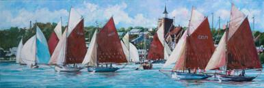 296 - Late September sun, Maldon Town Regatta