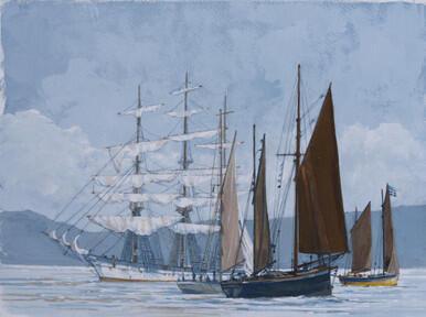 295 - Calm Midday in the Brest Roads