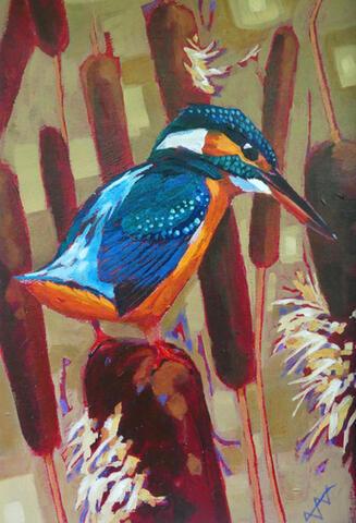 093 - Bullrush Kingfisher