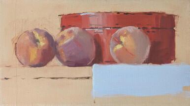 285 - Peaches with Burmese Box