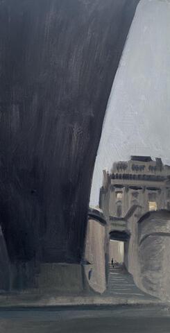 193 - Under Waterloo Bridge, Dusk