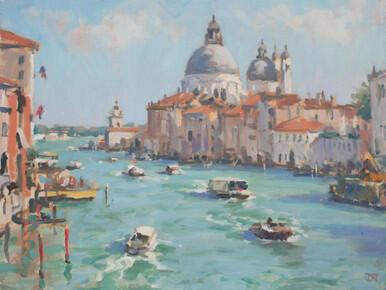 227 - Hustle and Bustle on the Grand Canal, Venice