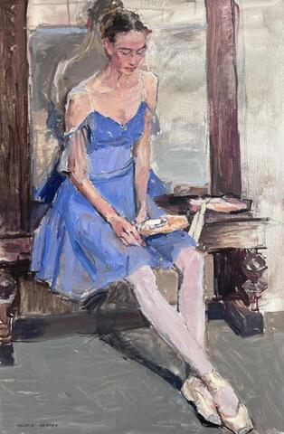 123 - Sitting Ballerina