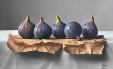 203 - Figs on Brown Paper