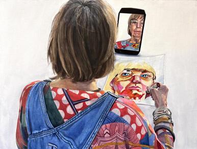 215 - Portrait of Artist Alison Chaplin