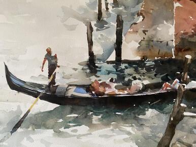 259 - Gondola Station, Venice