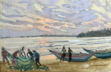 198 - Green Net at Sundown