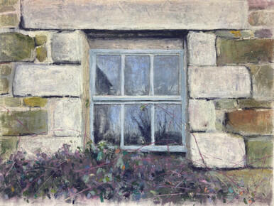 046 - Nancewidden Barn Window and Brambles