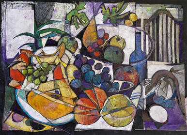 144 - Still Life with Blue Grapes