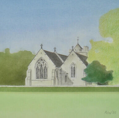 348 - Footpath to St Mary's, Newick