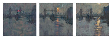 192 - Sunrise behind Tower Bridge