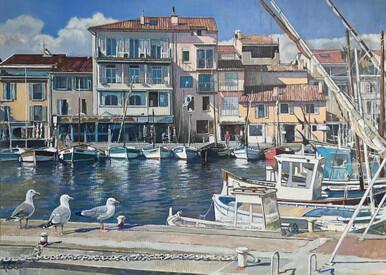 092 - A Quiet Morning - Sanary-sur-Mer