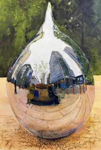 263 - Reflection Canary Wharf