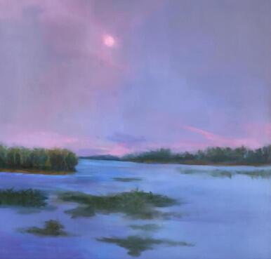 051 - Pink Light Across the Water