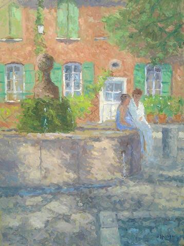 171 - The Fountain at Villeneuvette