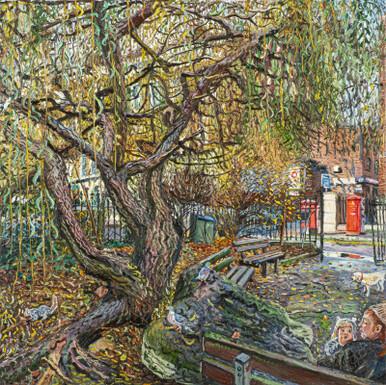 333 - Tree of Life Willow Tree in Islington, 2021