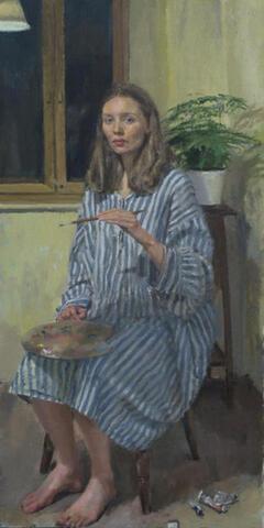 173 - Self-Portrait with Paints