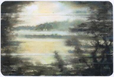 091 - Train Trees. Passing Grateley