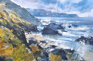 153 - Clearing Skies, Cornish Coast