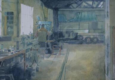 013 - The Interior of the Workshop