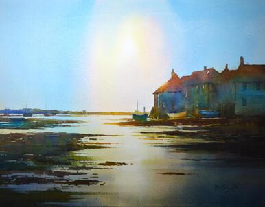 349 - Evening Glow, Bosham