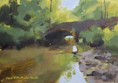 392 - Summer Reflections at the Bridge