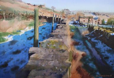 390 - Snow Still Hanging in the Shadows