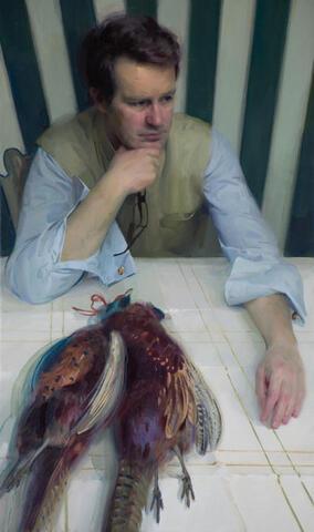 012 - Rob with a Still Life of Pheasants