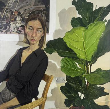 066 - Woman with Plant