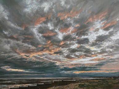 331 - Whitstable Seascape, End of Day
