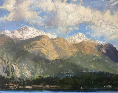 197 - Late Evening Sun, Lake Como
