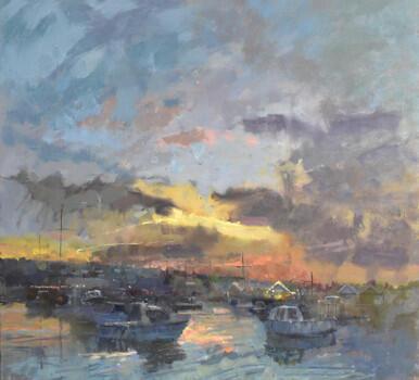 268 - The Bay, Summer Evening