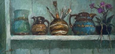 077 - The Painter's Shelf