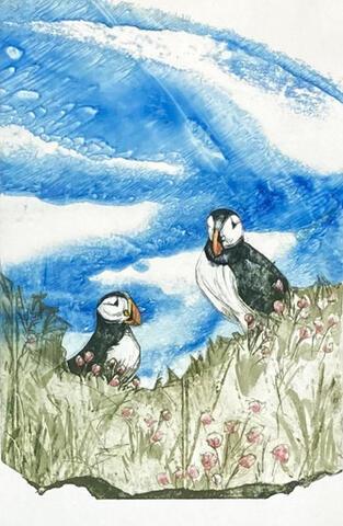 152 - Puffins on Fidra