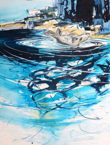 216 - Lazing in the shallows