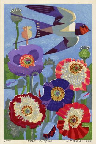 329 - Over Poppies