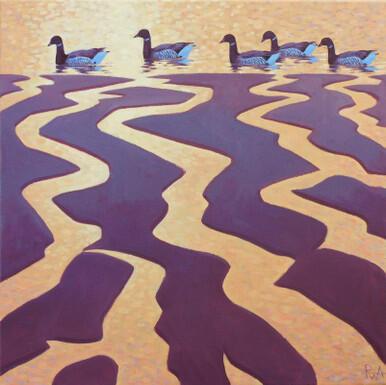 011 - Dusk Brent Geese