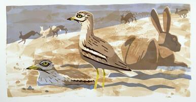 283 - Hares and Stone Curlew