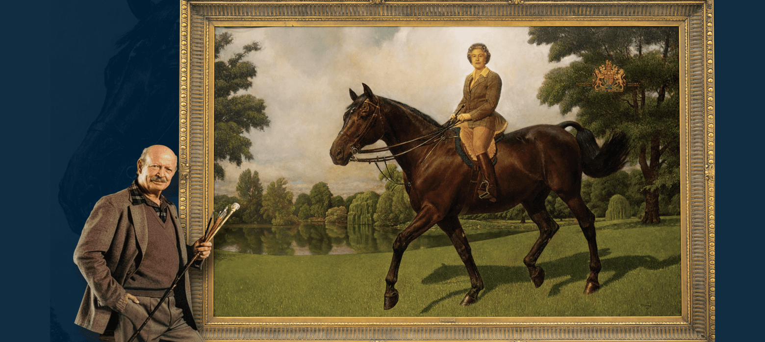 Portrait of Queen Elizabeth II by Arnold Friberg