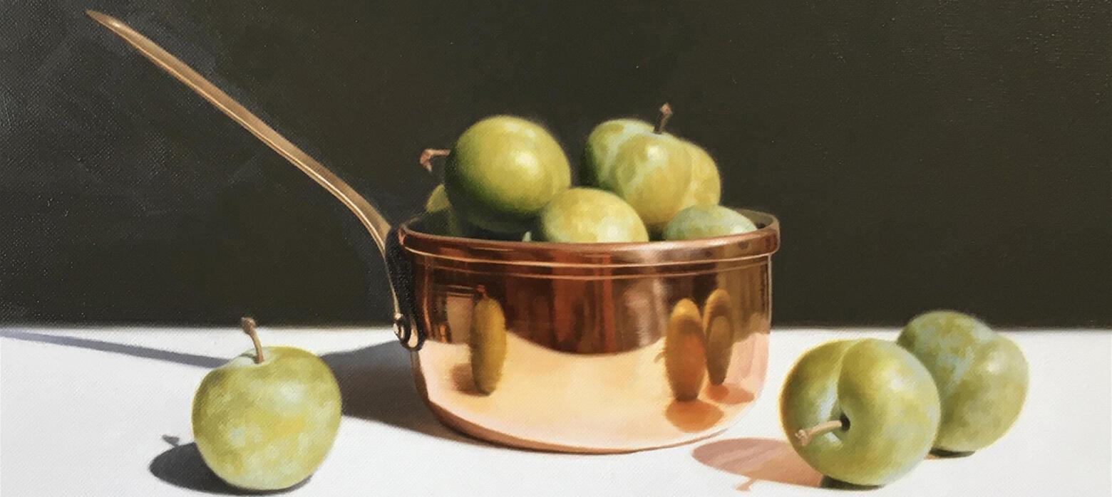Alexander-Linda-Copper Pot and Greengages.jpg