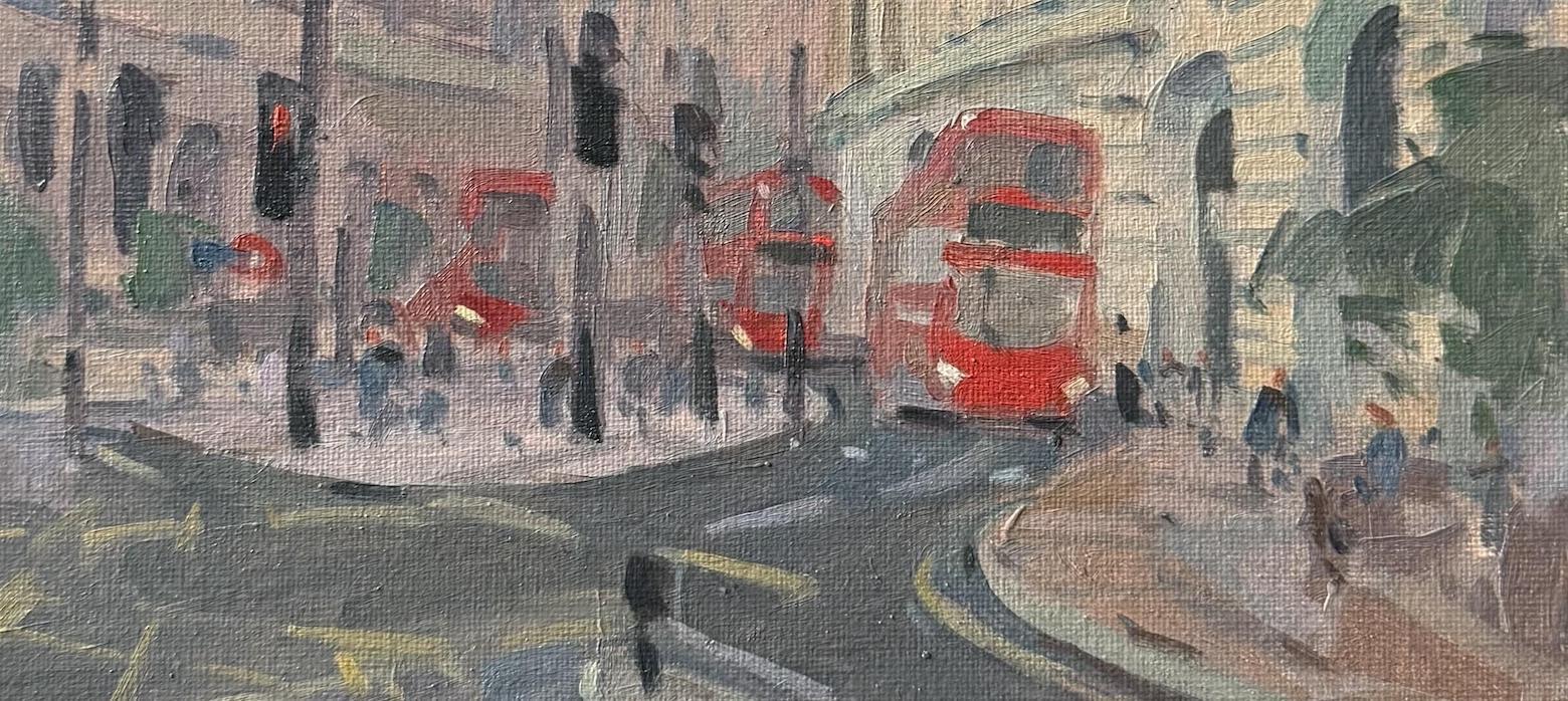 Natalia Avdeeva ROI, Morning Buses, Piccadilly