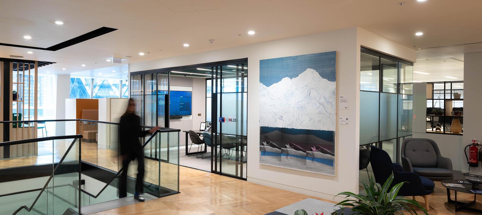 View of Entrance Lobby at Chaucer