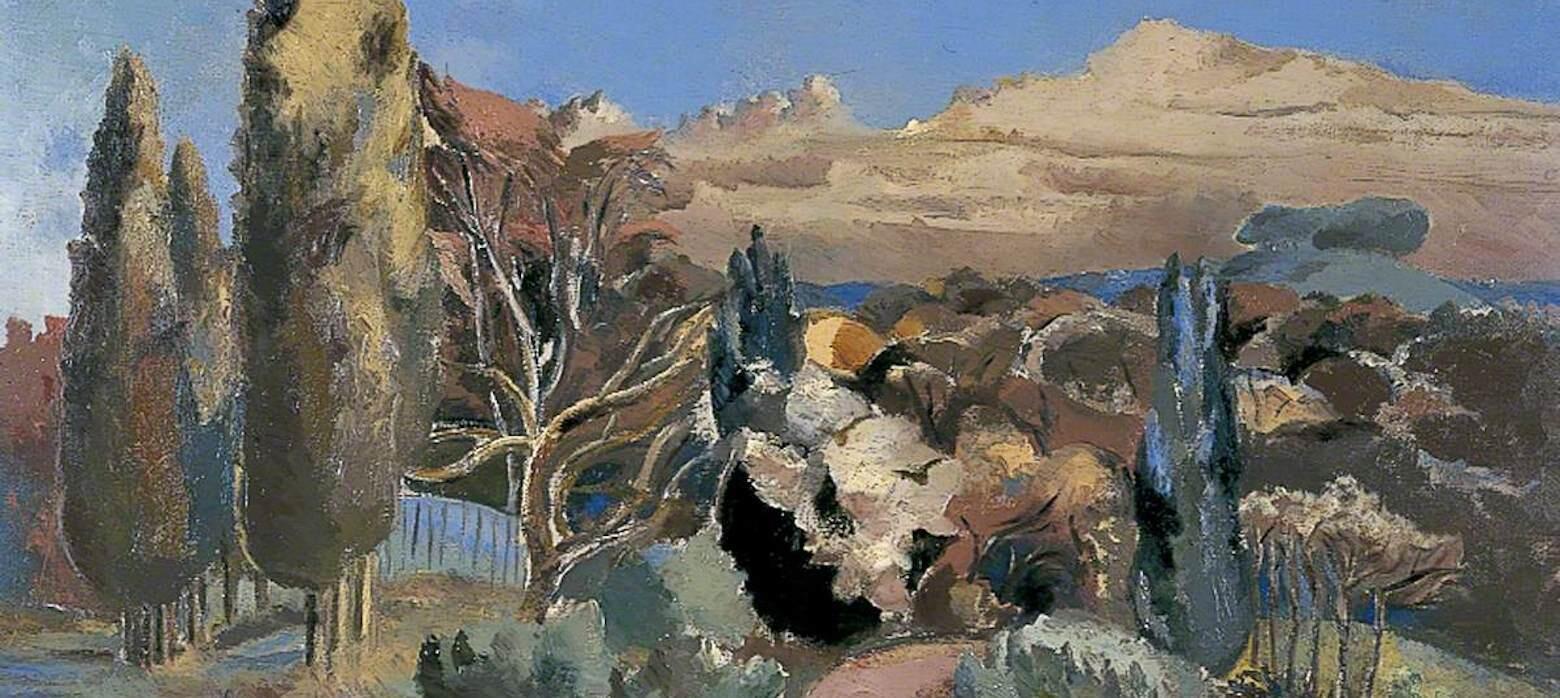 Landscape of the Moon's First Quarter, Paul Nash (1889–1946), Birmingham Museums Trust