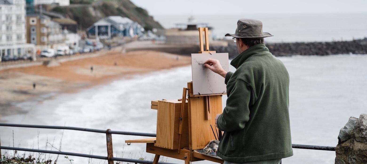 Andrew Hird painting