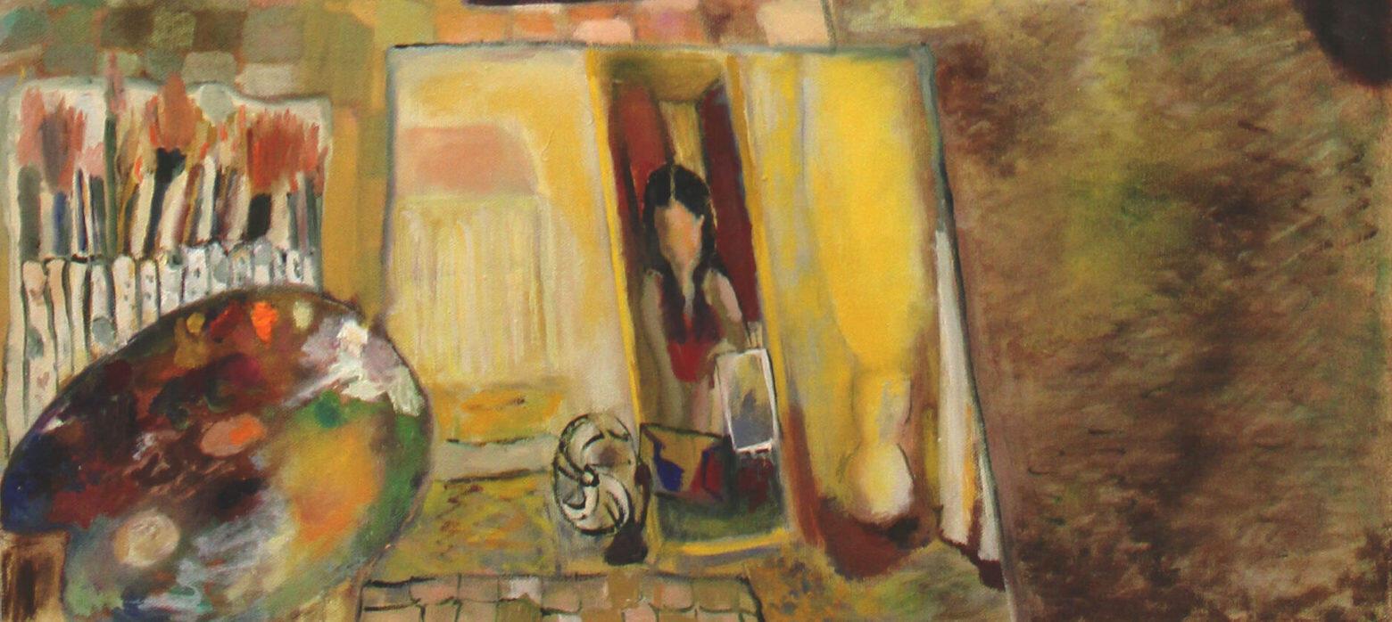 Tafsia Muzib Dana, Self Portrait and Still Life