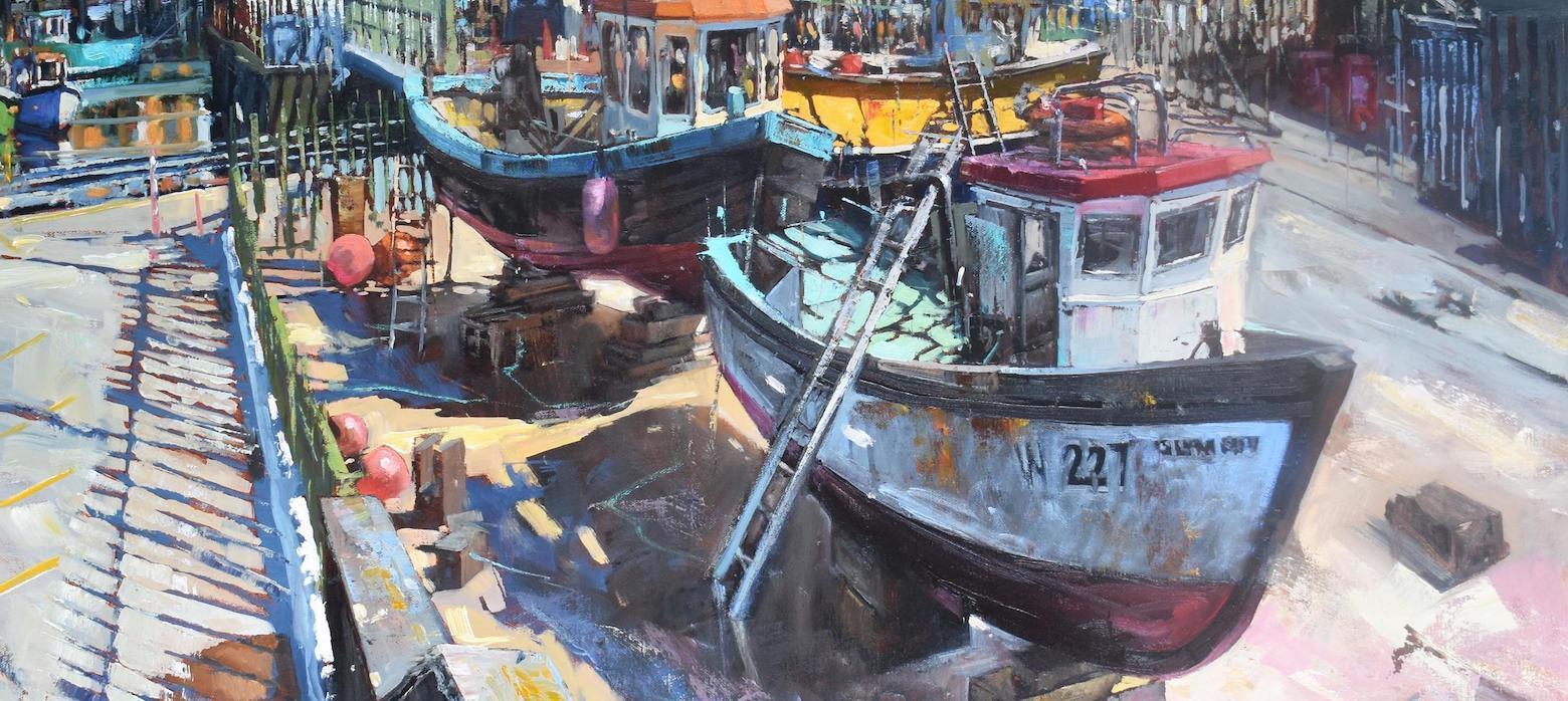 Dave West, Boatyard, Dunmore East