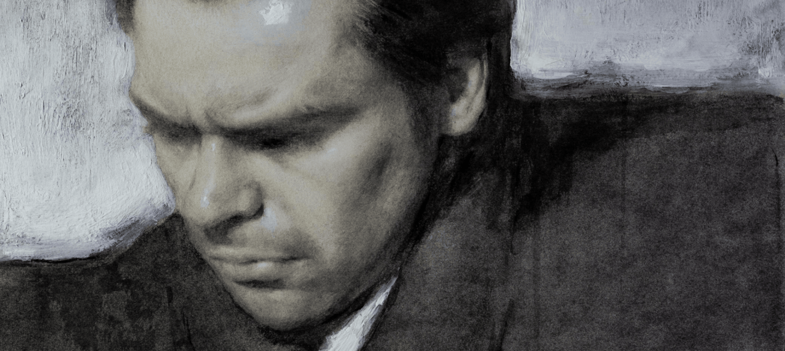 Joe Laycock, Self Portrait with Hand