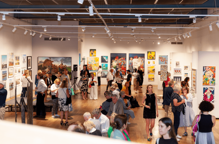 The West Gallery during the Society of Women Artist Annual Exhibition 2025