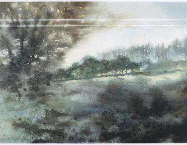 Gary Cook, Train Trees. Passing Devizes