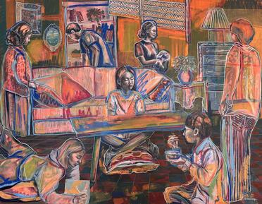 Painting by Sarah Muwanga